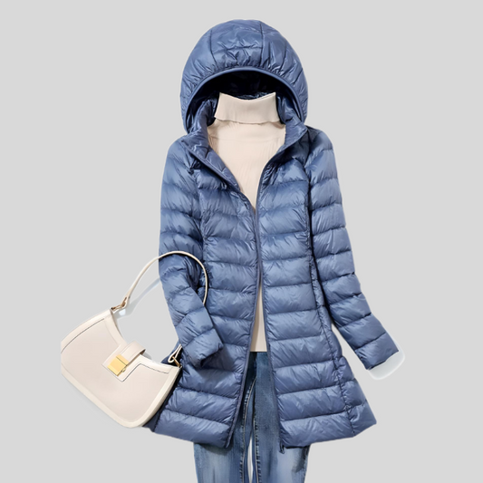 Gigi - Puffy Winterjacke mit Reißverschluss und Seitentaschen