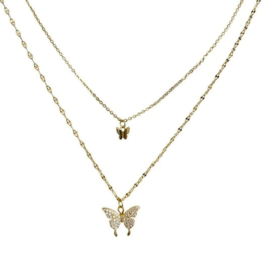 ButterflyChain: Halskette für Frauen - Fiadora
